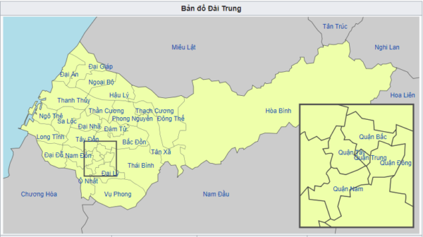THÀNH PHỐ ĐÀI TRUNG